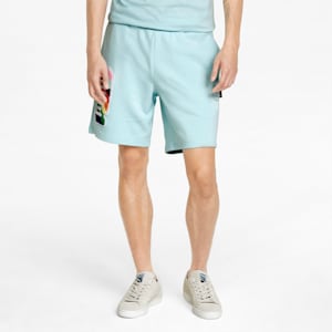 Shorts 8 po Pride, Turquoise clair